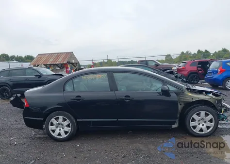 2009 Honda Civic Lx z USA, uszkodzony, nr VIN 19XFA16599E017755